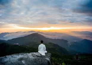Join the monks up the Buddhist pilgrimage route 