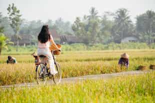 Discover the villages of Yogyakarta on bike