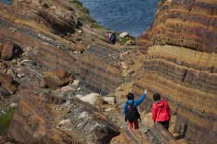 Trek Cañadon Fosiles in Estancia Cristina