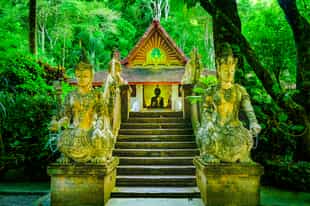 Visit Wat Pha Lat, a serene hillside temple 