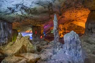 Visit Sung Sot Cave – The largest cave in Halong Bay