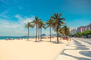 Discover the white sandy beaches of Rio de Janeiro