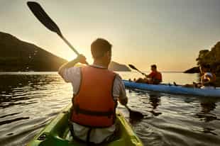 Go on a kayaking adventure in Ilha Grande