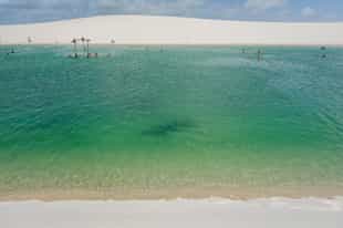 Swim in the lagoons of Lencois Maranhenses