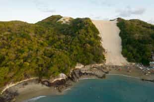 Take in the views at Morro do Careca Lookout