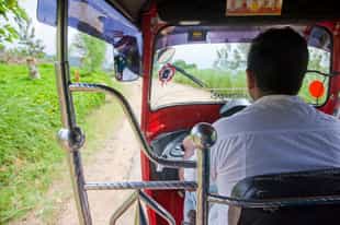 Take a Tuk tuk or a tractor ride 