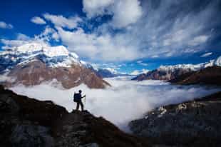 Go on remote and scenic circuit treks in Manaslu