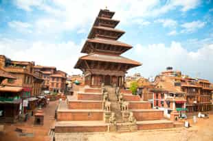 See Nyatapola Temple in Bhaktapur