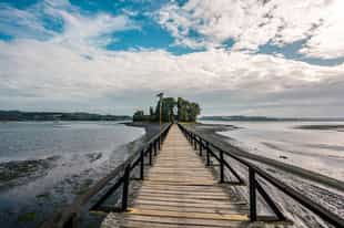 Take a walking tour around Quemchi town in Chiloe