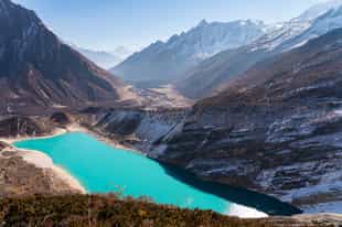 See epic views of Birendra Lake, Manaslu