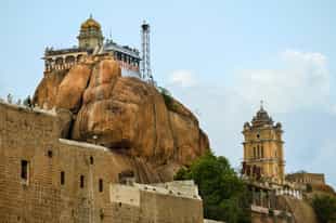 Visit the Rock Fort in Trichy