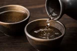 Sample locally brewed sake in Hizen-Hama