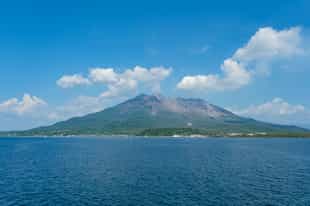 Take a ferry to Sakurajima volcano in Kagoshima