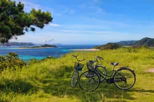 Go on a guided bike tour exploring Okinawa