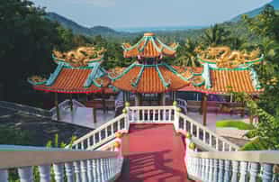 Visit the Chinese Temple in Koh Phangan