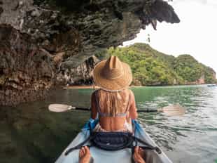 Go on a kayaking adventure in Koh Phangan
