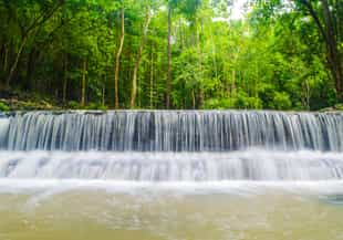 See the hidden waterfalls on Koh Phangan