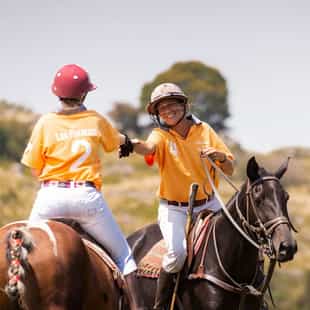 Take part in weekly informal polo sessions