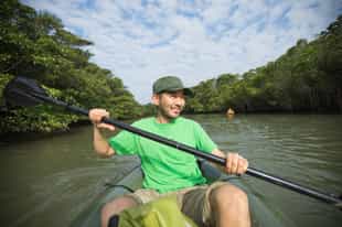 Kayak through the mangrove forests of Okinawa