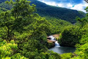 Hike to the secret waterfalls of Okinawa