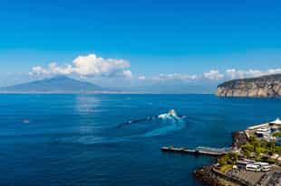 Take in scenic Bay of Naples views in Sorrento