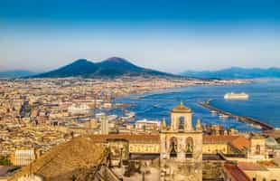 See the sites on a city tour in Naples