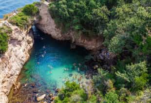 Swim in the coves of the Amalfi Coast