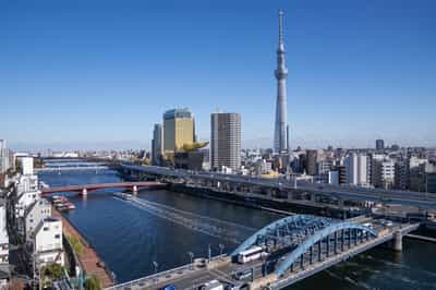 Take in the views from Sumidagawa River, Tokyo