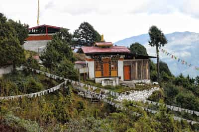 Visit the Phajoding Monastery in Thimphu, Buthan ཕ་ཇོ་ལྡིང་།