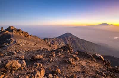 Hike the slopes of Mount Meru