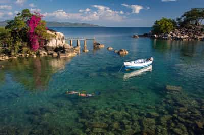 Snorkel with endemic fish in Lake Malawi