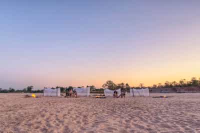 Spend the night fly-camping in South Luangwa