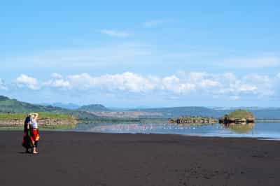 Photography: Flamingoes and colours of solitude