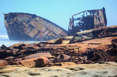 Explore the shipwrecks of the Skeleton Coast