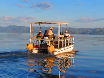 Enjoy a sundowner boat cruise on Lake Kariba