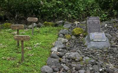 Hike to a piece of history - Diane Fossey's grave