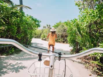 Go on a scenic bicycle ride in Mauritius