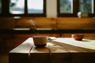 Drink tea with an Argentinian alpine view