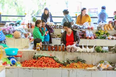 Visit the Thimphu Weekend Farmers Market