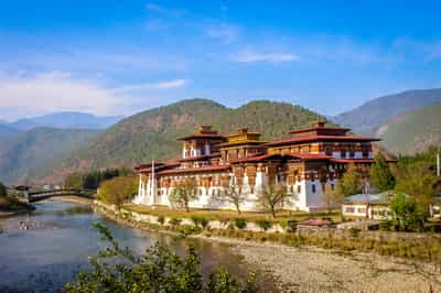 Walk within the walls of the ancient Punakha dzong
