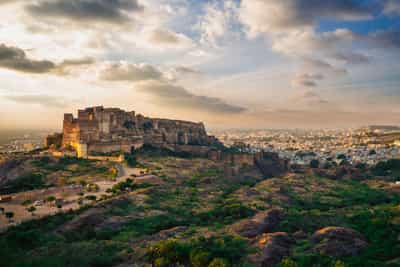 Visit the historic Mehrangarh Fort in Jodphur