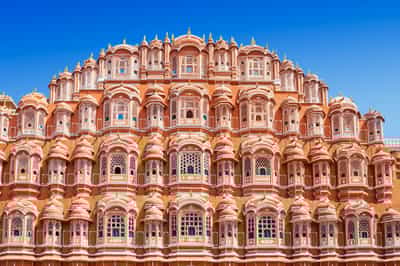 Visit Hawa Mahal, the Palace of Winds, in Jaipur