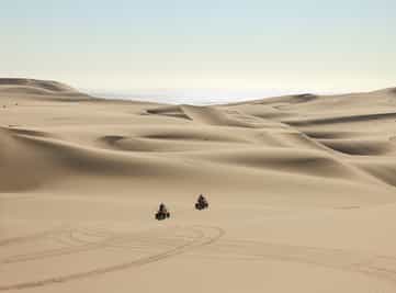 Go quad biking on the dunes of Skeleton Coast