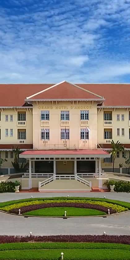 Raffles Grand Hotel d'Angkor , Siem Reap  | Timbuktu Travel