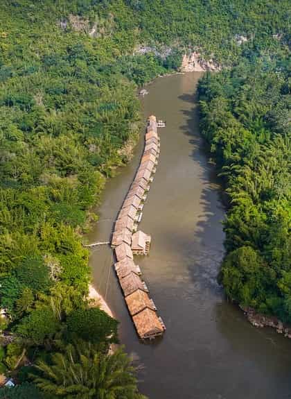 River Kwai Jungle Rafts, Kanchanaburi  | Timbuktu Travel