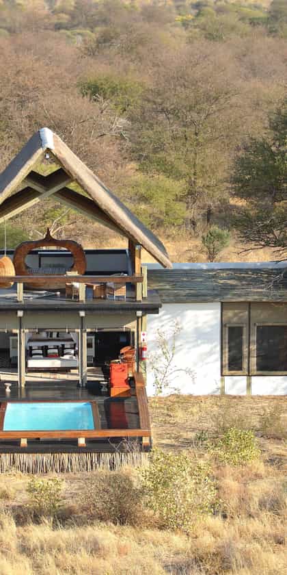 Feline Fields Lodge, Central Kalahari | Timbuktu Travel