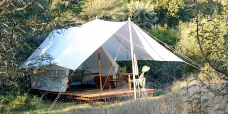 Beautiful colonial style, en suite, tented accommodation.