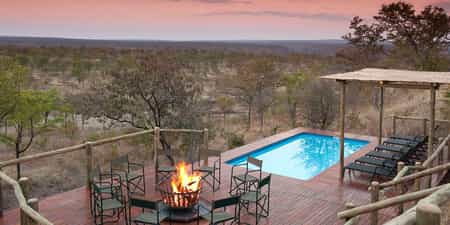 The main pool offering sweeping vistas of the Batoka Gorge and the magnificent spray of the Victoria Falls