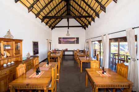 Dinning room in main area