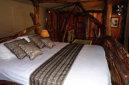 Our elegant carved furnishings inside the room